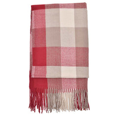 BUFANDA DE CUADROS MULTICOLOR