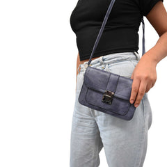 BOLSA CROSS BODY AZÚL