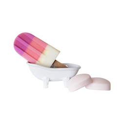 ESPONJA DE BAÑO FORMA DE PALETA MULTICOLOR