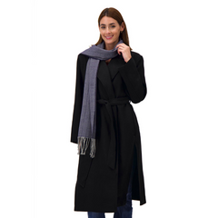 BUFANDA BÁSICA AZÚL CLARO JASPEADO