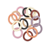 SET DE LIGA ESPIRAL 14 PIEZAS MULTICOLOR