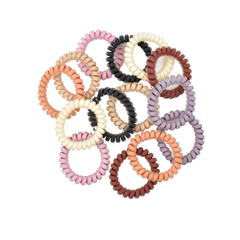 SET DE LIGA ESPIRAL 14 PIEZAS MULTICOLOR