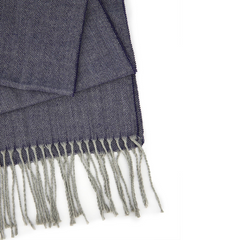 BUFANDA BÁSICA AZÚL CLARO JASPEADO