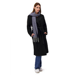 BUFANDA BÁSICA AZÚL CLARO JASPEADO