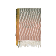 BUFANDA DEGRADADO EN TRES TONOS