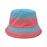 BUCKET HAT DOBLE VISTA DEGRADADO AZUL
