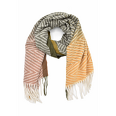 BUFANDA DEGRADADO EN TRES TONOS