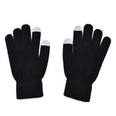 GUANTES BÁSICOS TOUCH DE MUJER NEGRO
