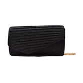 BOLSA CLUTCH NEGRO CON BRILLOS