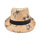 SOMBRERO FEDORA NIÑO PALMERAS