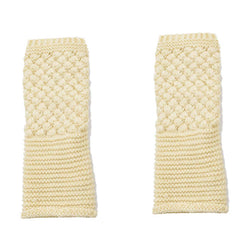 GUANTES DISEÑO DE MITÓN BEIGE