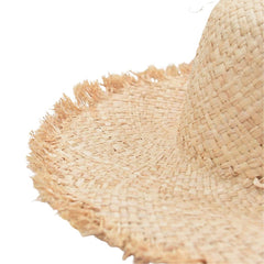 SOMBRERO PAMELA DE PAJA DETALLE DE CINTA