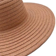 SOMBRERO PAMELA COLOR CAFÉ PARA MUJER