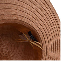 SOMBRERO PAMELA COLOR CAFÉ PARA MUJER