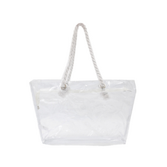 BOLSA TRANSPARENTE ASAS BLANCAS