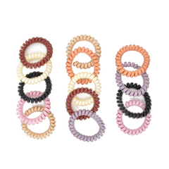 SET DE LIGA ESPIRAL 14 PIEZAS MULTICOLOR