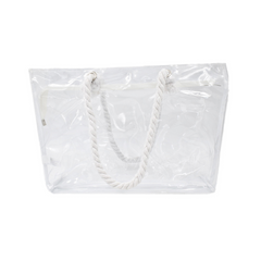 BOLSA TRANSPARENTE ASAS BLANCAS