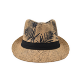 SOMBRERO FEDORA DE NIÑO HOJAS ALA LISA