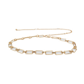 CINTURON CADENA ESLABON RECTANGULAR