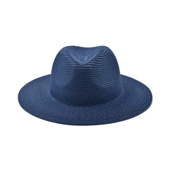 SOMBRERO FEDORA AZUL MARINO