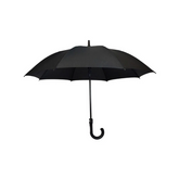 PARAGUAS DE BASTÓN NEGRO GRANDE