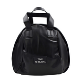 COSMETIQUERA DE VIAJE GRAN CAPACIDAD CUERO SINTÉTICO NEGRO