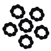 SET DE 6 LIGAS NEGRAS