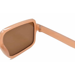 LENTES SILUETA CUADRADA PARA DAMA BEIGE