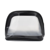 COSMETIQUERA TRANSLUCIDA COLOR NEGRO