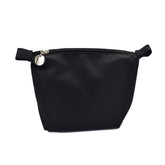 COSMETIQUERA PORTÁTIL DE TELA IMPERMIABLE NEGRO