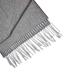 BUFANDA BÁSICA UNISEX GRIS OSCURO