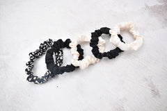 SET DE 5 SCRUNCHIES VARIOS COLORES