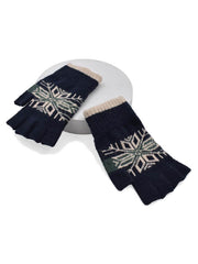 GUANTES SIN DEDOS UNISEX MOTIVOS NAVIDEÑOS