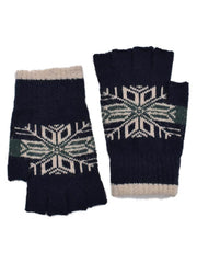 GUANTES SIN DEDOS UNISEX MOTIVOS NAVIDEÑOS