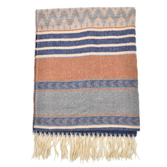 BUFANDA BLOQUES DE COLOR MULTICOLOR