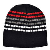 GORRO BÁSICO PARA HOMBRE CON DETALLE DE LÍNEAS MULTICOLOR