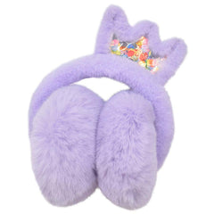 OREJERAS PRINCESA LILA DETALLE DE FOILE