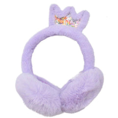 OREJERAS PRINCESA LILA DETALLE DE FOILE