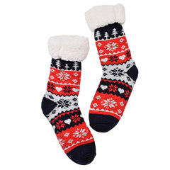 CALCETÍN INVERNAL MOTIVOS NAVIDEÑOS MULTICOLOR