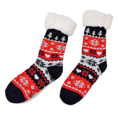 CALCETÍN INVERNAL MOTIVOS NAVIDEÑOS MULTICOLOR
