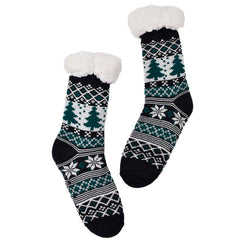 CALCETÍN INVERNAL MOTIVOS NAVIDEÑOS MULTICOLOR