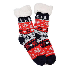 CALCETÍN INVERNAL MOTIVOS NAVIDEÑOS MULTICOLOR