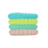 SET DE 4 LIGAS ESPIRA FOSFORECENTES