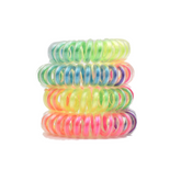 SET DE 4 LIGAS ESPIRA COLORES NEÓN