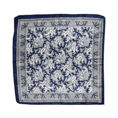 BANDANA SATINADA AZUL