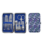 KIT DE MANICURA CASE AZUL.