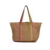 BOLSA TEJIDA CAMEL ASA TRIBAL