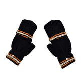 GUANTES MITONES CON CAPUCHA NEGROS