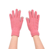 GUANTES BÁSICOS ROSAS CON TOUCH