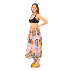 PAREO ESTAMPADO TROPICAL